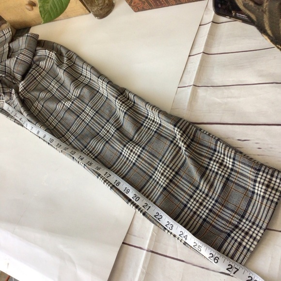 Zara Plaid Women On Taper Pants - Picture 7 of 14
